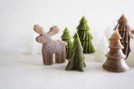 Kaars kerstboom s - groen