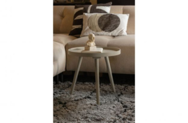 WOOOD bijzettafel hout - beige