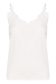 Cream top anna - creme/wit