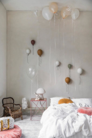 Ballon keramiek l - bruin
