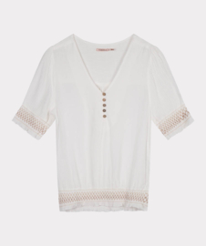 Esqualo blouse - offwhite