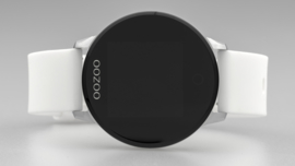 OOZOO smartwatch losse band - wit/zilver