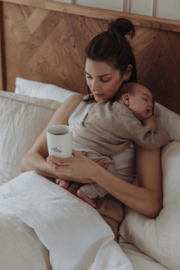 Zusss mok l mama's momentje - wit