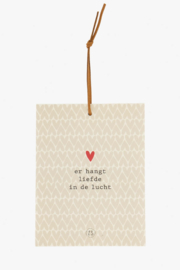 Zusss geurzakje liefde in de lucht