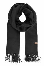 Zusss sjaal basic met franjes - zwart