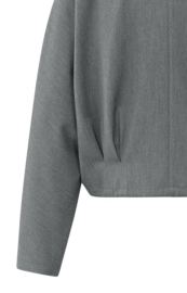 YAYA blouse jasje - antracietgrijs