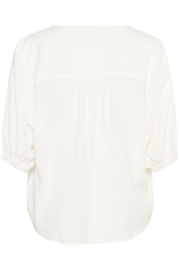 Cream blouse - snow white