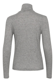 Cream shirt col - zwart/wit