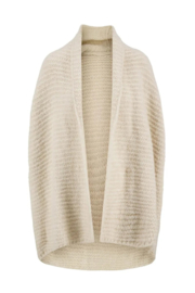 Zusss vest mouwloos - creme