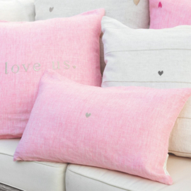Bastion Collections kussen 30x50 - roze