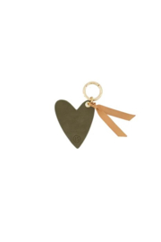 Zusss sleutelhanger hart - groen