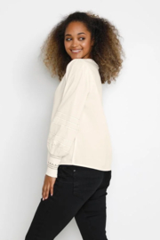 Cream blouse paulo - creme