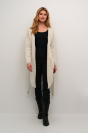 Cream vest oat melange