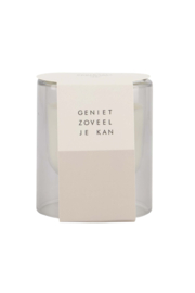 Zusss geurkaars glas s