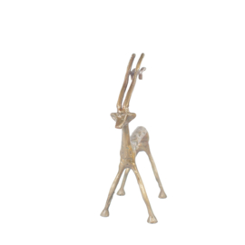 Rendier metaal s - antiek brass