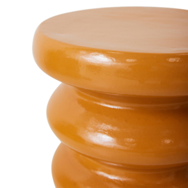 hkliving bijzettafel allure - caramel