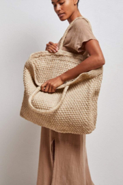 Shopper tote jamina jute - naturel