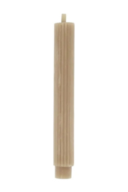 Zusss kaars geribbeld s/2 - kaki