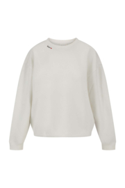 Zusss sweater met print - wit