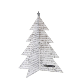 Bastion Collections kerstboompjes papier