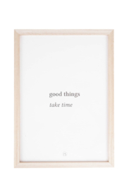 Zusss wissellijst incl. poster good things