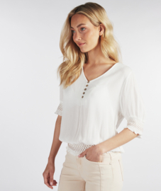 Esqualo blouse - offwhite