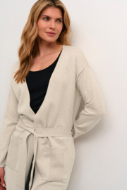 Cream vest oat melange