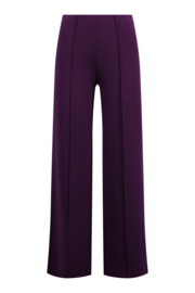 Zusss broek met naad - aubergine