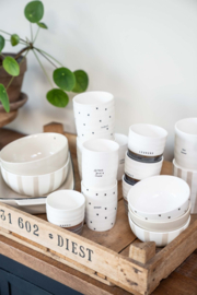 Zusss koffiemok geniet - wit