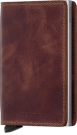 Secrid slimwallet vintage - bruin