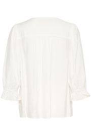 Cream blouse - wit