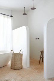 Wasmand jute - naturel
