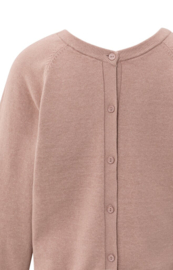 YAYA trui knoopdetail - blush pink
