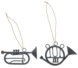 Ib Laursen hangertje trompet - zink