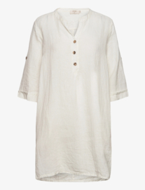 Cream tuniek linnen - wit