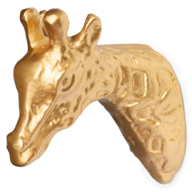 KidsDepot wandhaak giraffe - goud