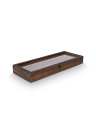 vtwonen houten box m - bruin