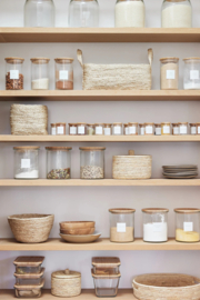 Mand met deksel m buna - naturel