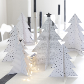 Bastion Collections kerstboompjes papier