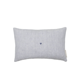 Bastion Collections kussen 30x50 - blauw/grijs