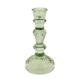 MrsBloom kaarsenhouder glas - groen