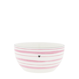 Bastion Collections schaal stripe - roze