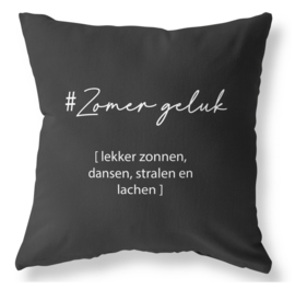 Label-R buitenkussen zomergeluk - zwart