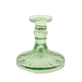 MrsBloom kaarsenhouder glas - groen