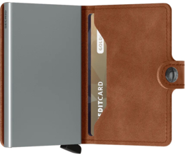 Secrid miniwallet vintage - cognac