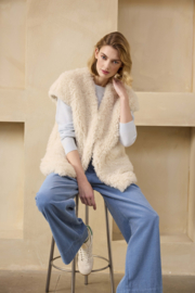 JcSophie vest - wolwit