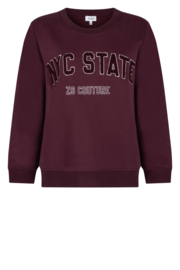 Zoso sweater lauren - bordeaux