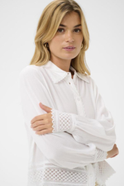 Cream blouse - snow white