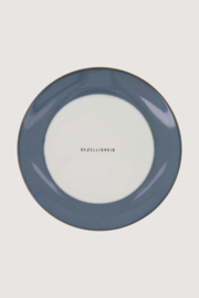 Zusss ontbijtbord - blauw