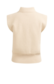 YAYA shirt met kraag - desert beige